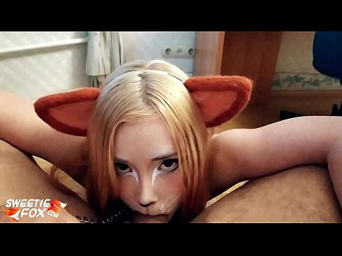 ❤️ Kitsune avalant une bite et du sperme dans sa bouche ☑ Vidéo de baise at us ❌❤